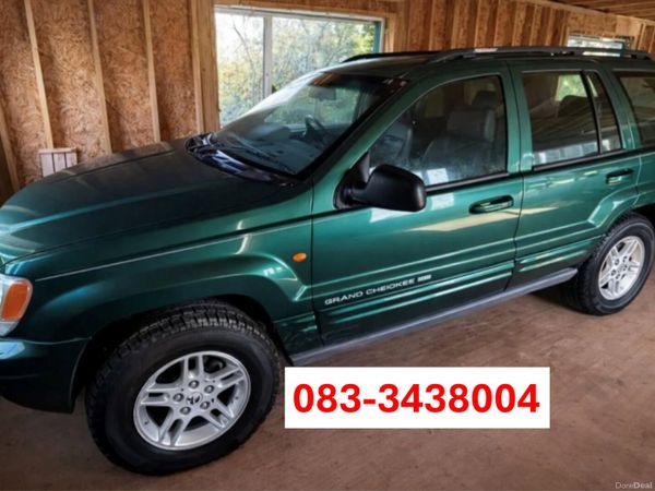 Jeep Grand Cherokee SUV, Petrol, 1999, Green