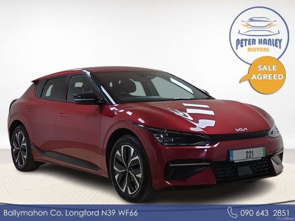 Kia EV6 Hatchback, Electric, 2022, Red