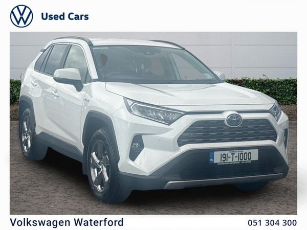 Toyota RAV4 SUV, Petrol Hybrid, 2019, White