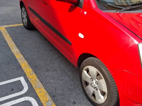 Kia Picanto Hatchback, Petrol, 2007, Red
