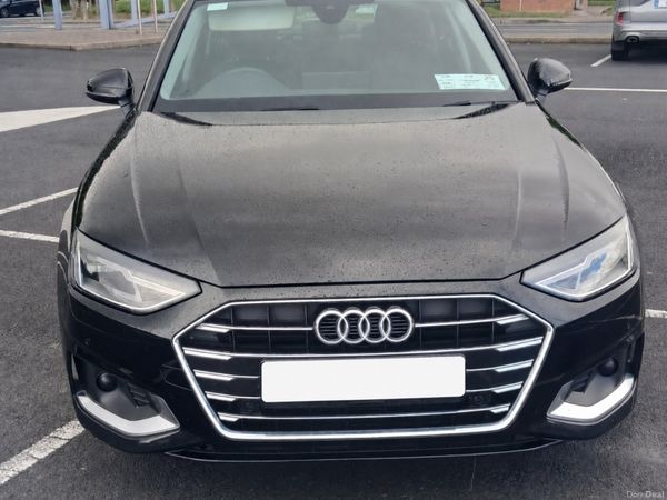 Audi A4 Saloon, Diesel, 2020, Black