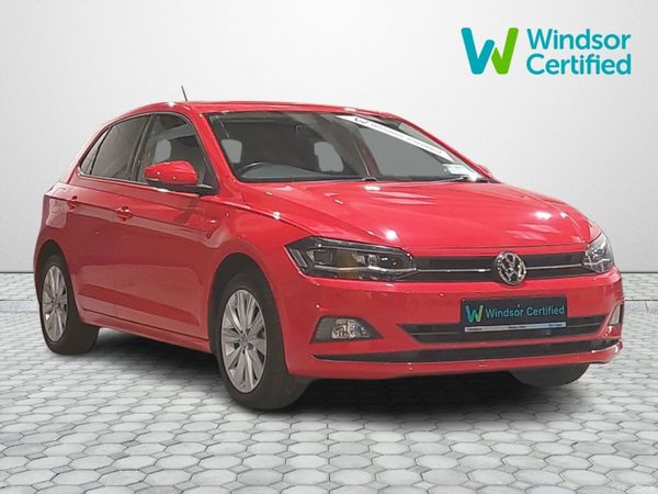 Volkswagen Polo Hatchback, Petrol, 2019, Red