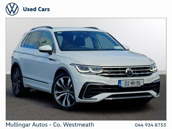 Volkswagen Tiguan SUV, Diesel, 2021, White