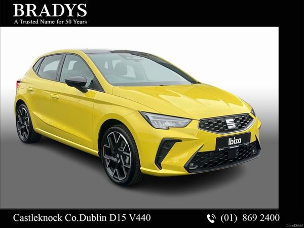 SEAT Ibiza Hatchback, Petrol, 2026, Yellow