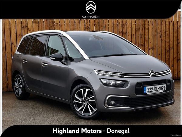 Citroen Grand C4 Picasso Estate, Diesel, 2022, Grey