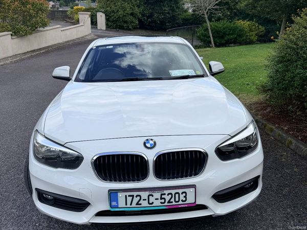 BMW 1-Series Hatchback, Diesel, 2017, White