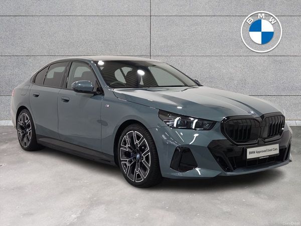 BMW 5-Series Saloon, Petrol Plug-in Hybrid, 2025, Green