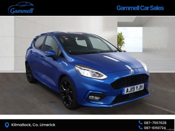 Ford Fiesta Hatchback, Petrol, 2019, Blue