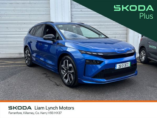 Skoda Enyaq SUV, Electric, 2026, Blue