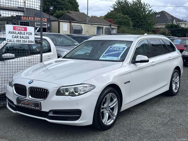 BMW 5-Series Estate, Diesel, 2015, White