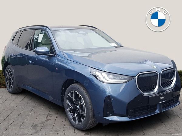 BMW X3 SUV, Petrol Plug-in Hybrid, 2026, Blue