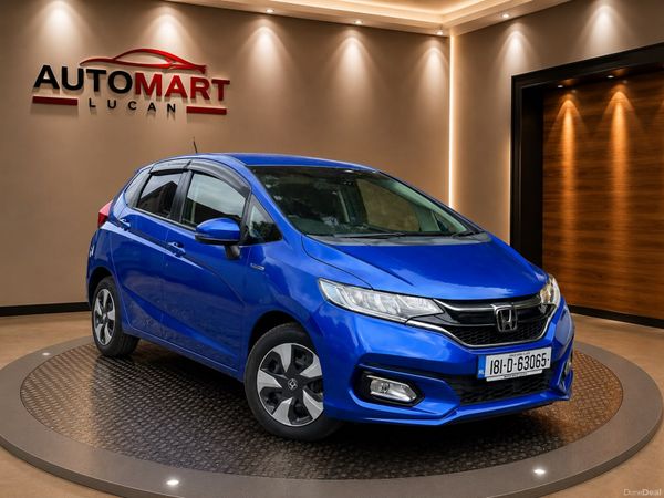 Honda Fit Hatchback, Petrol Hybrid, 2018, Blue