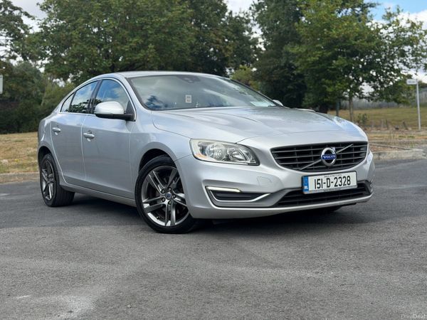 Volvo S60 Saloon, Diesel, 2015, Silver