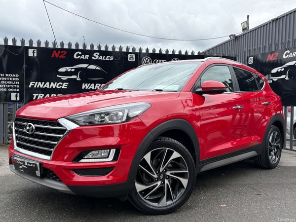 Hyundai Tucson SUV, Diesel, 2020, Red