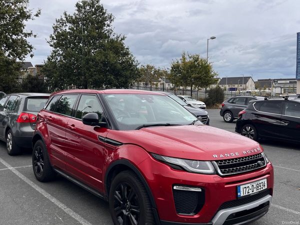 Land Rover Range Rover Evoque SUV, Diesel, 2017, Red