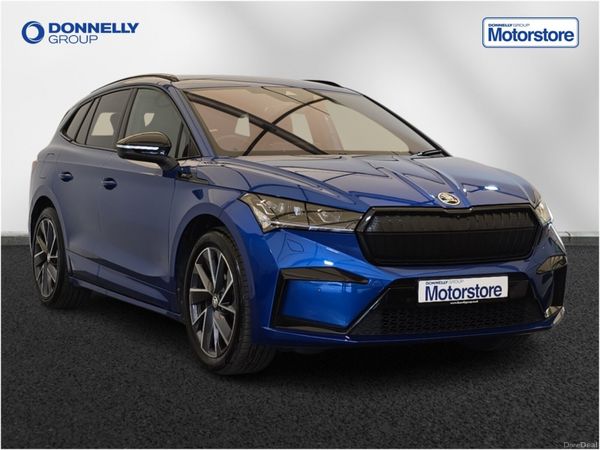 Skoda Enyaq Estate, Electric, 2023, Blue