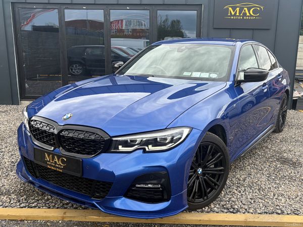 BMW 3-Series Saloon, Petrol Plug-in Hybrid, 2019, Blue