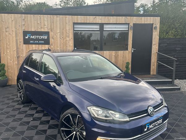 Volkswagen Golf Hatchback, Petrol, 2019, Blue