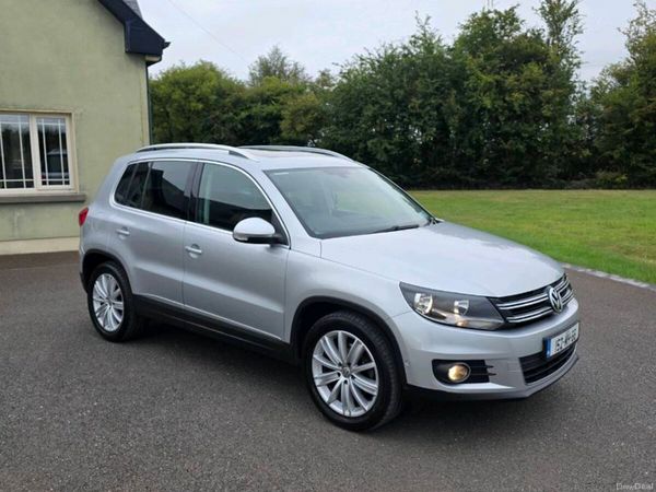 Volkswagen Tiguan SUV, Diesel, 2015, Silver