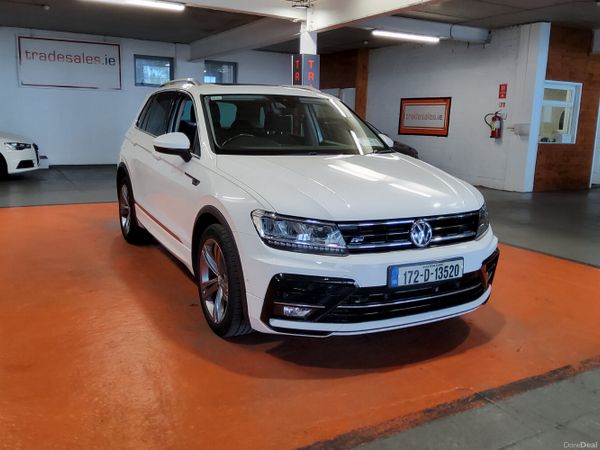 Volkswagen Tiguan SUV, Diesel, 2017, White