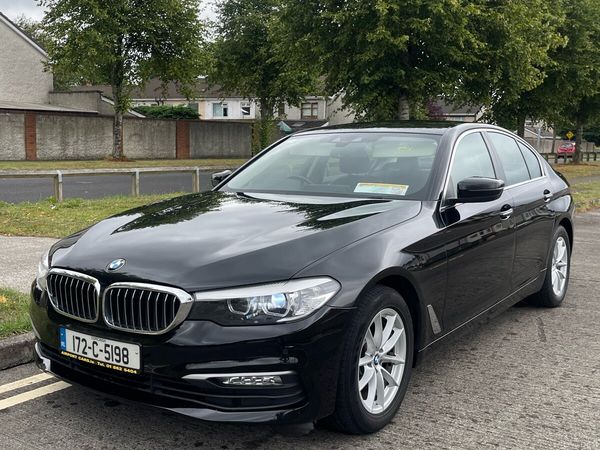 BMW 5-Series Saloon, Diesel, 2017, Black