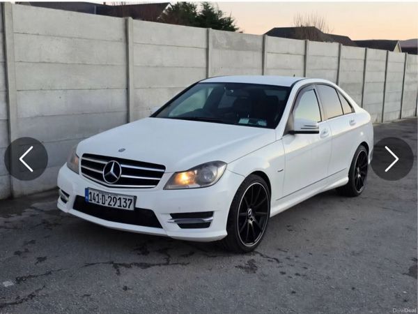 Mercedes-Benz C-Class Saloon, Diesel, 2014, White