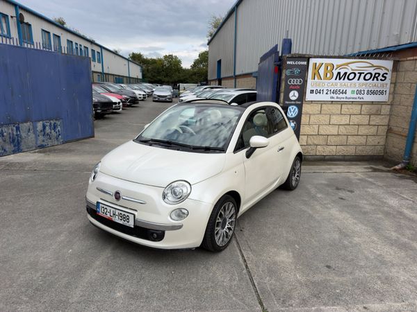 Fiat 500 Hatchback, Petrol, 2013, White