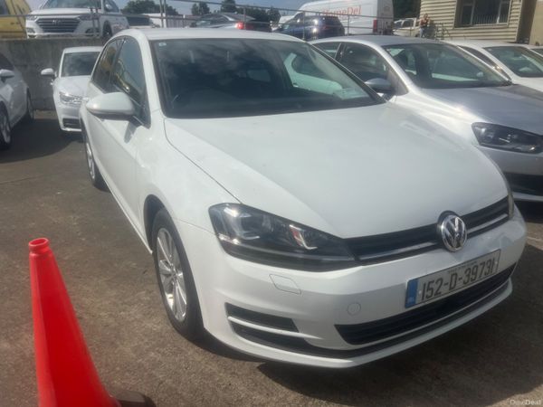 Volkswagen Golf Hatchback, Petrol, 2015, White