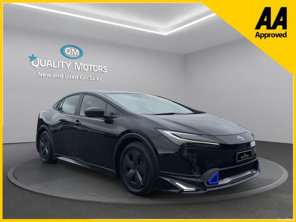 Toyota Prius Saloon, Petrol Hybrid, 2023, Black