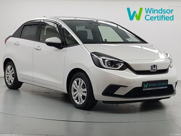 Honda Fit Hatchback, Petrol Hybrid, 2020, White