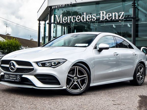 Mercedes-Benz CLA Coupe, Petrol, 2021, Silver