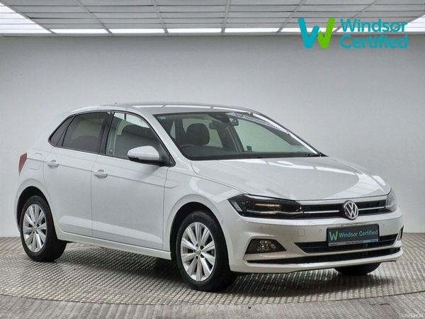 Volkswagen Polo Hatchback, Petrol, 2021, White