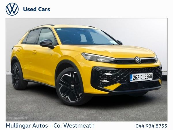 Volkswagen T-Roc SUV, Petrol Hybrid, 2026, Yellow