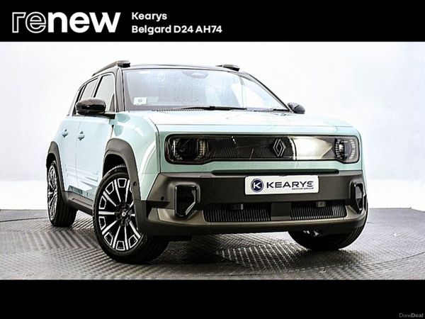 Renault 4 Hatchback, Electric, 2026, Green