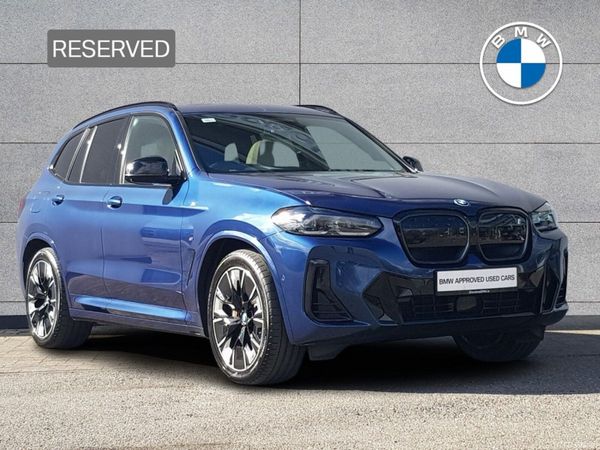 BMW iX3 SUV, Electric, 2023, Blue