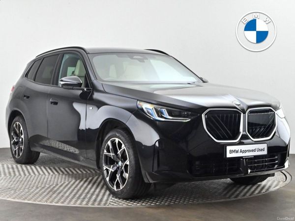 BMW X3 SUV, Petrol Plug-in Hybrid, 2026, Black