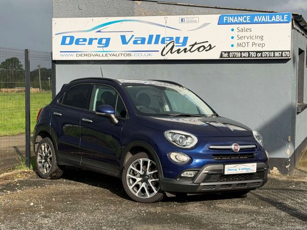 Fiat 500X SUV, Diesel, 2015, Blue