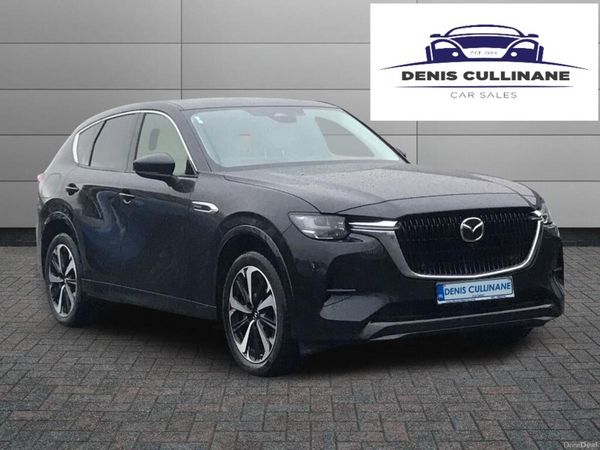 Mazda CX-60 SUV, Petrol Plug-in Hybrid, 2023, Black