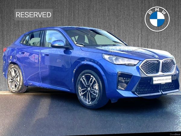 BMW iX2 SUV, Electric, 2026, Blue