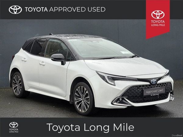 Toyota Corolla Hatchback, Petrol Hybrid, 2024, White
