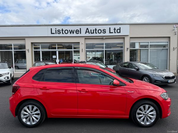 Volkswagen Polo Hatchback, Petrol, 2018, Red