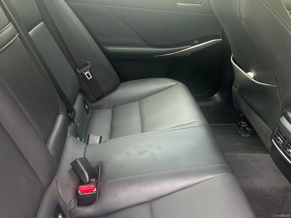 Lexus IS Saloon, Petrol Hybrid, 2018, Black