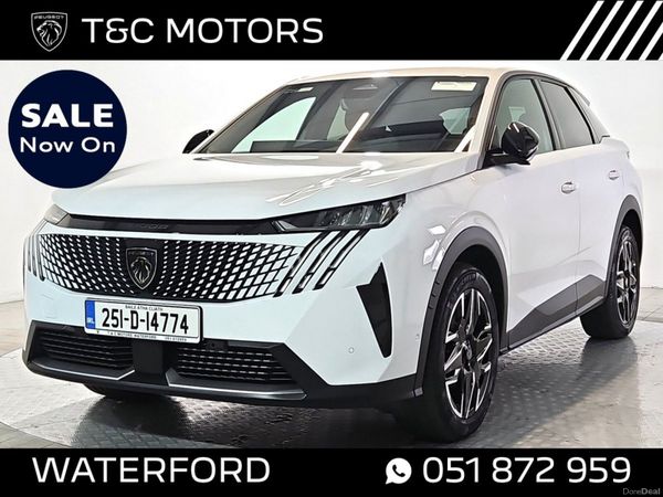 Peugeot 3008 MPV, Petrol, 2025, White