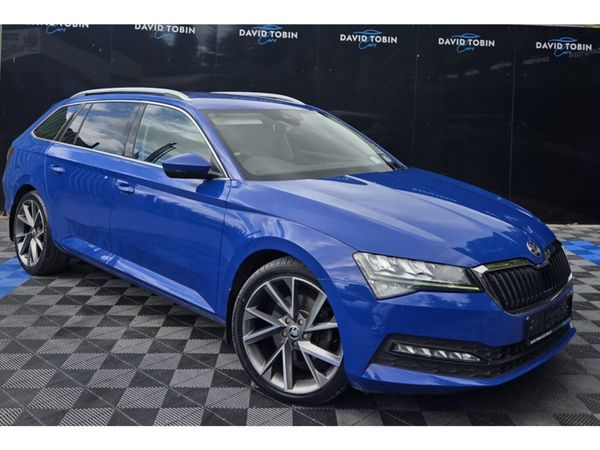 Skoda Superb Estate, Diesel, 2020, Blue