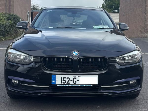 BMW 3-Series Saloon, Diesel, 2015, Black
