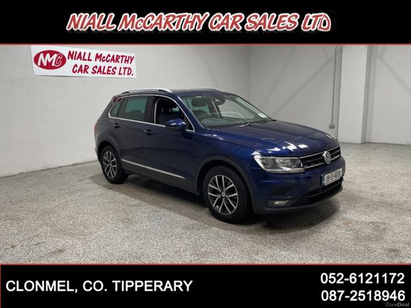 Volkswagen Tiguan SUV, Diesel, 2019, Blue