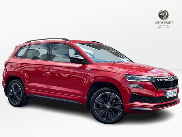 Skoda Karoq SUV, Diesel, 2023, Red