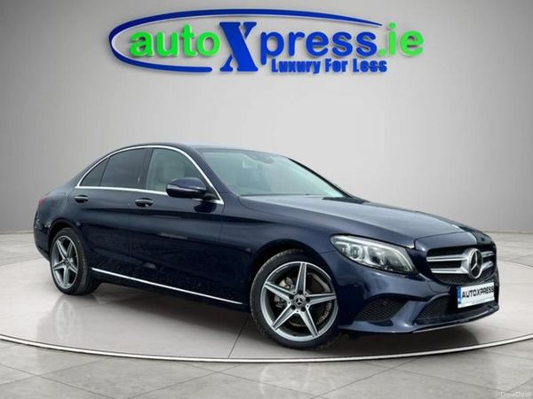 Mercedes-Benz C-Class Saloon, Petrol, 2019, Blue