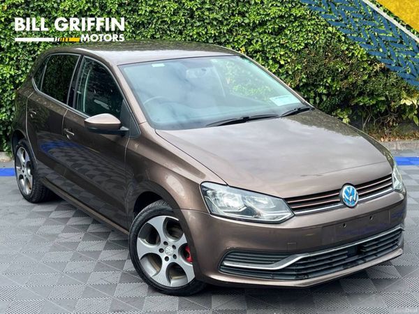 Volkswagen Polo Hatchback, Petrol, 2016, Brown