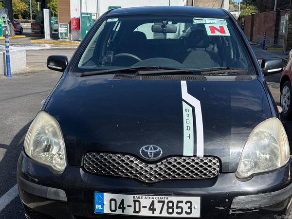 Toyota Yaris Hatchback, Petrol, 2004, Black